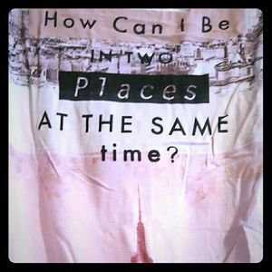 Bershka trendy cool slogan top